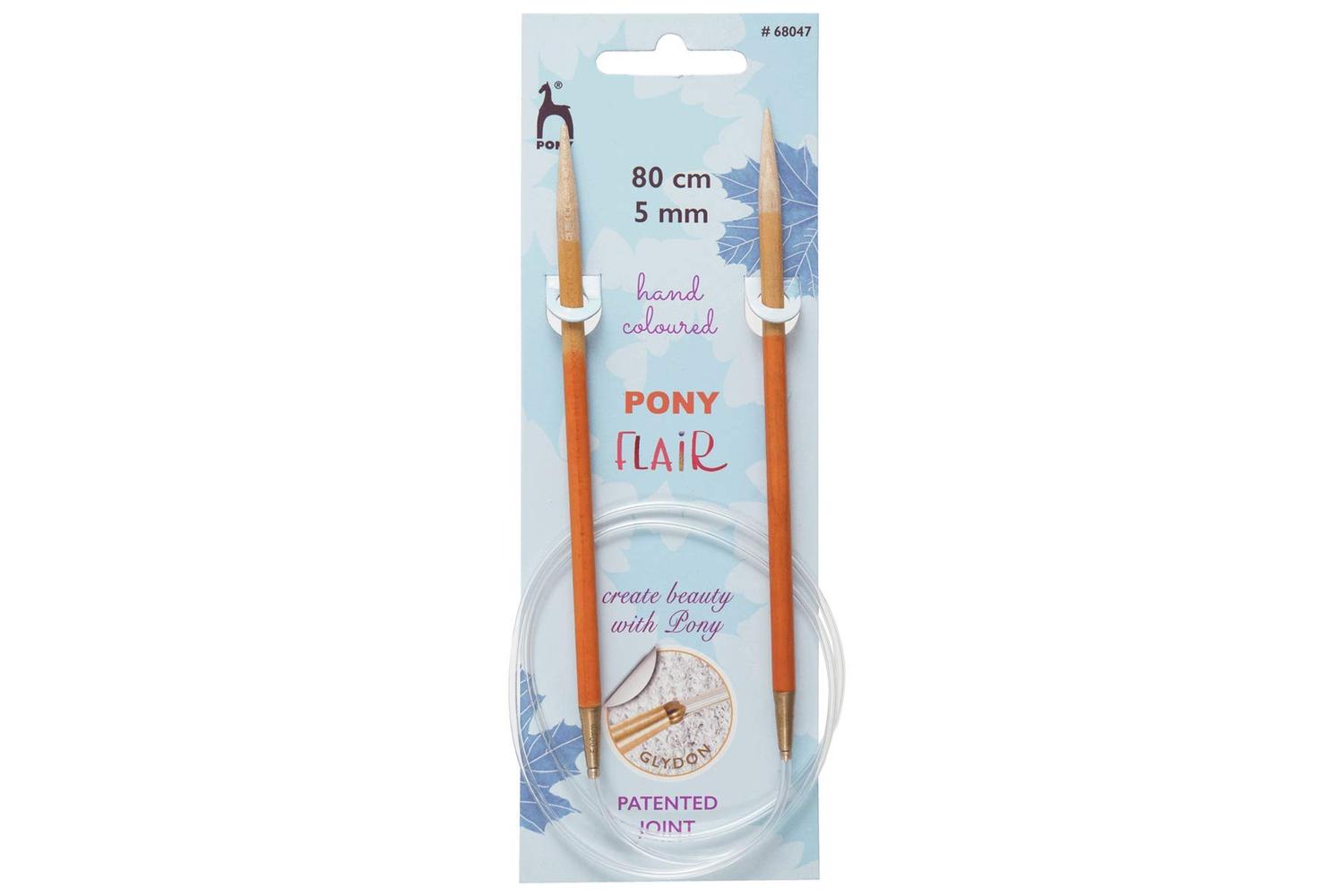 Pony Gro-p68047 - Flr Circ 80cmx500mm - Knitting Pins Circul