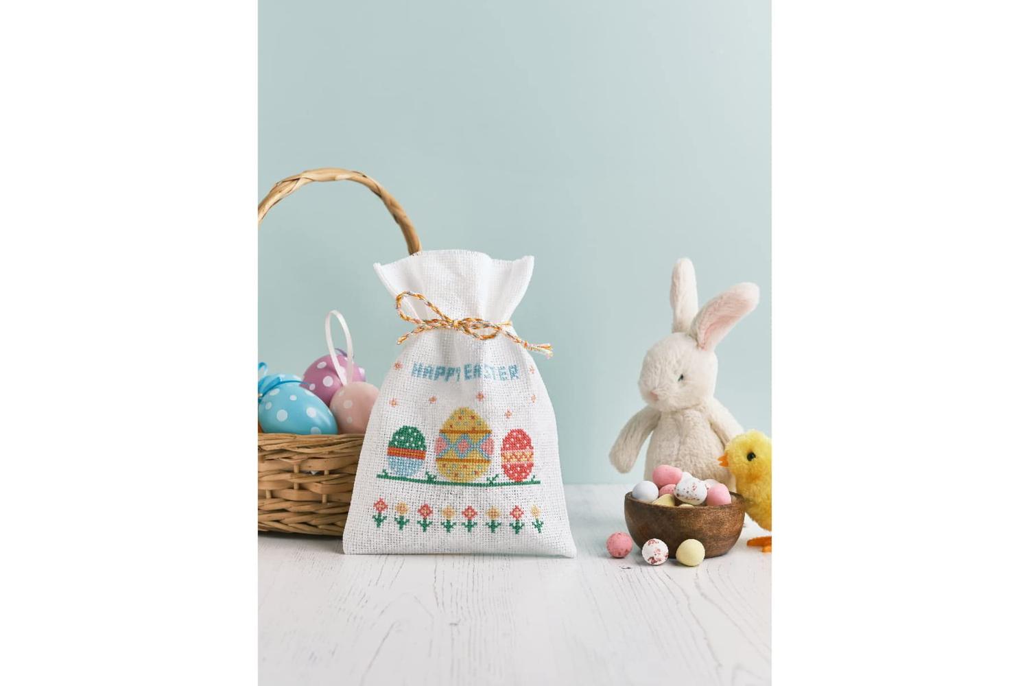Anchor Gro-ake0026\0001 - Easter Gift Bag - Counted Cross St