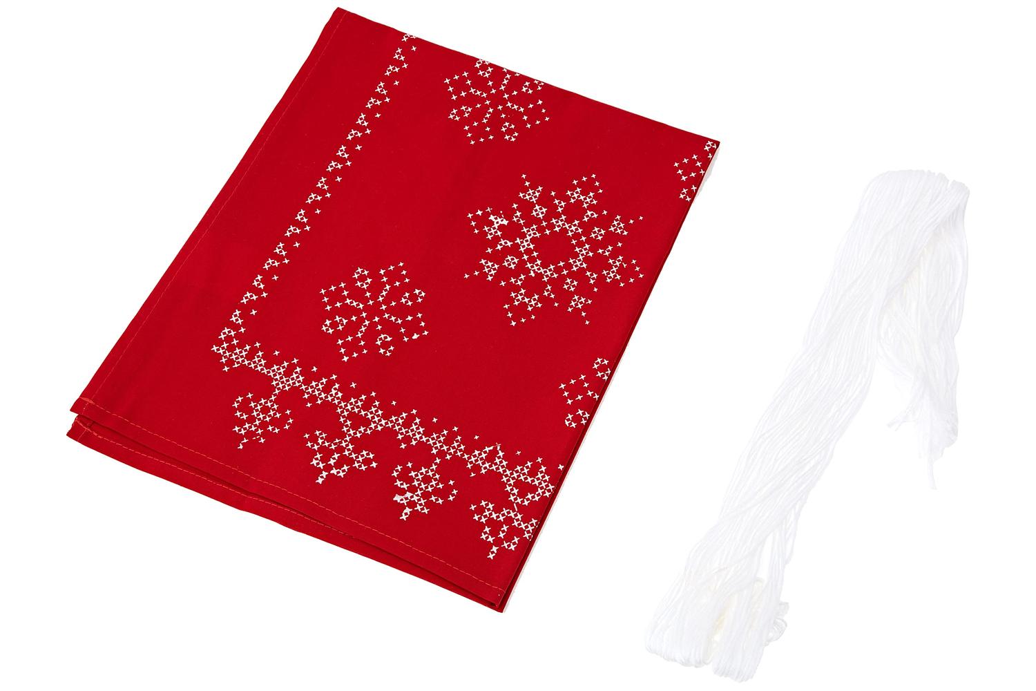 Vervaco Gro-pn-0012919 - Emb Trun Snowflakes - Cross Stitch