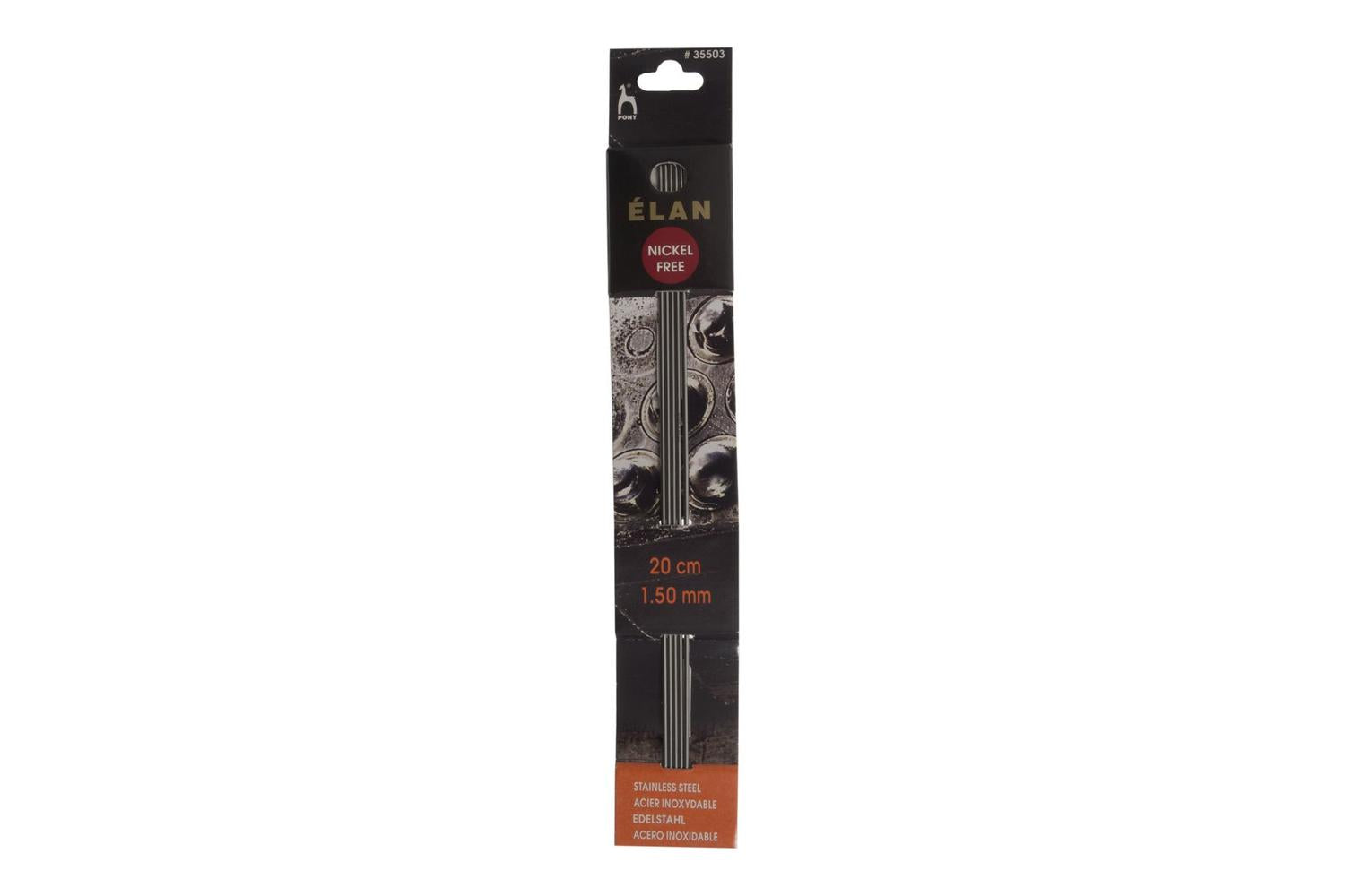 Pony Gro-p35503 - Ss Kp De 20cmx150 - Knitting Pins Double-e