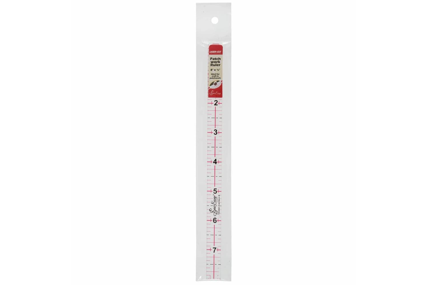 Sew Easy Gro-nl4182 - Se Pwork Ruler 8x12 - Rule Patchwork 8-2