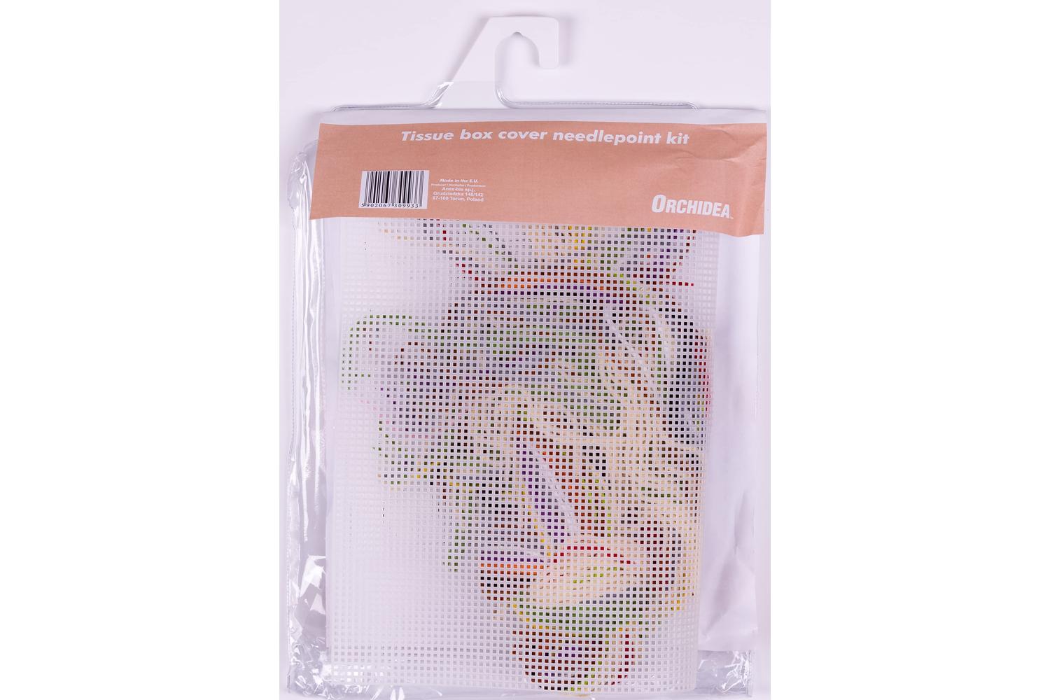 Orchidea Gro-orc.5100 - Emb Kit Tbox Owl - Needlepoint Kit T-4
