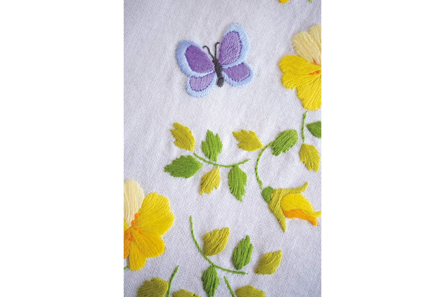 Vervaco Gro-pn-0163025 - Emb Trun Spring Flwrs - Embroidery-4