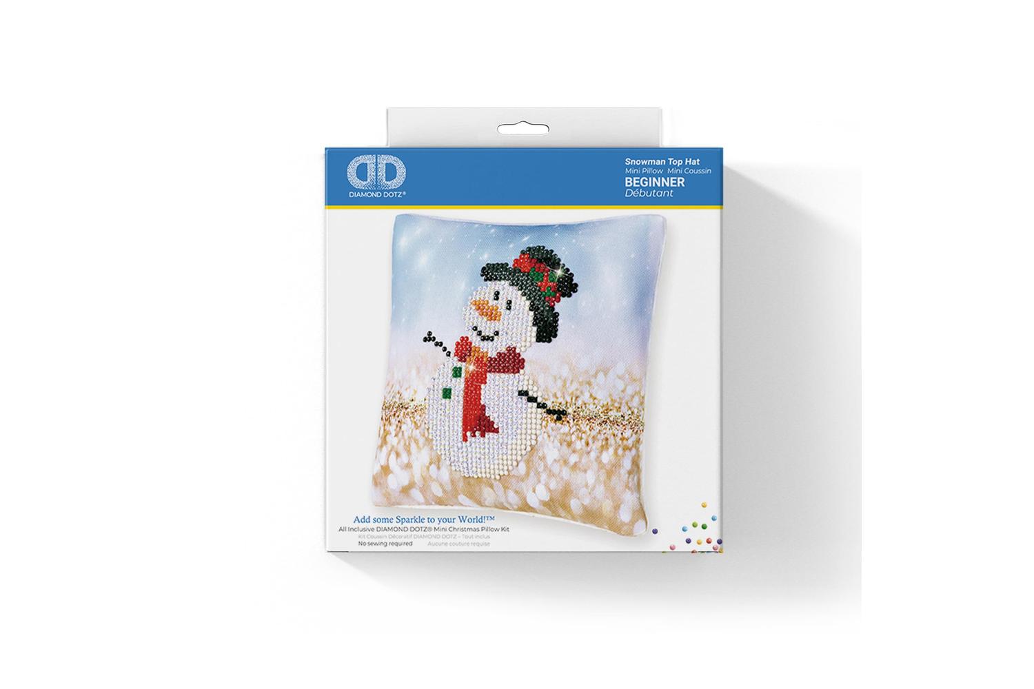 Diamond Dotz Gro-ddp2.033 - Diamond Painting Kit Cushion Sno-3