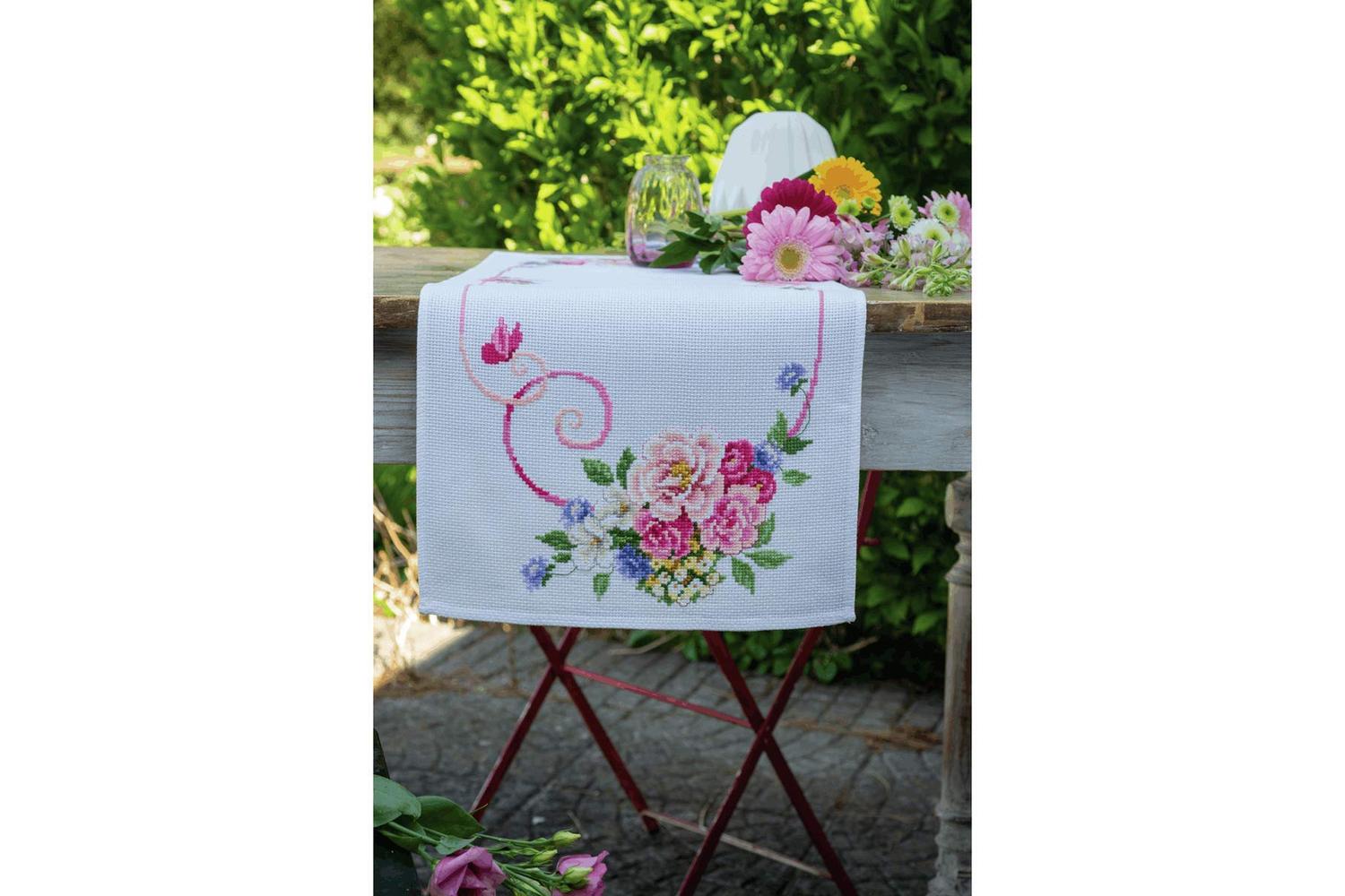Vervaco Gro-pn-0154338 - Trunner Flwrs Bouquet - Counted Cro