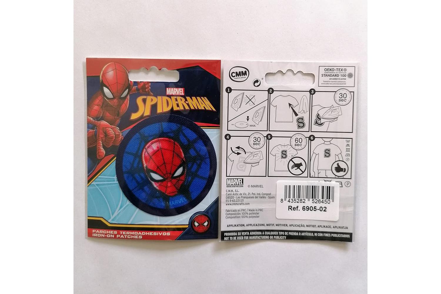 Groves Gro-6905\02 - Patch Spiderman - Motif Iron-on Spiderm-2
