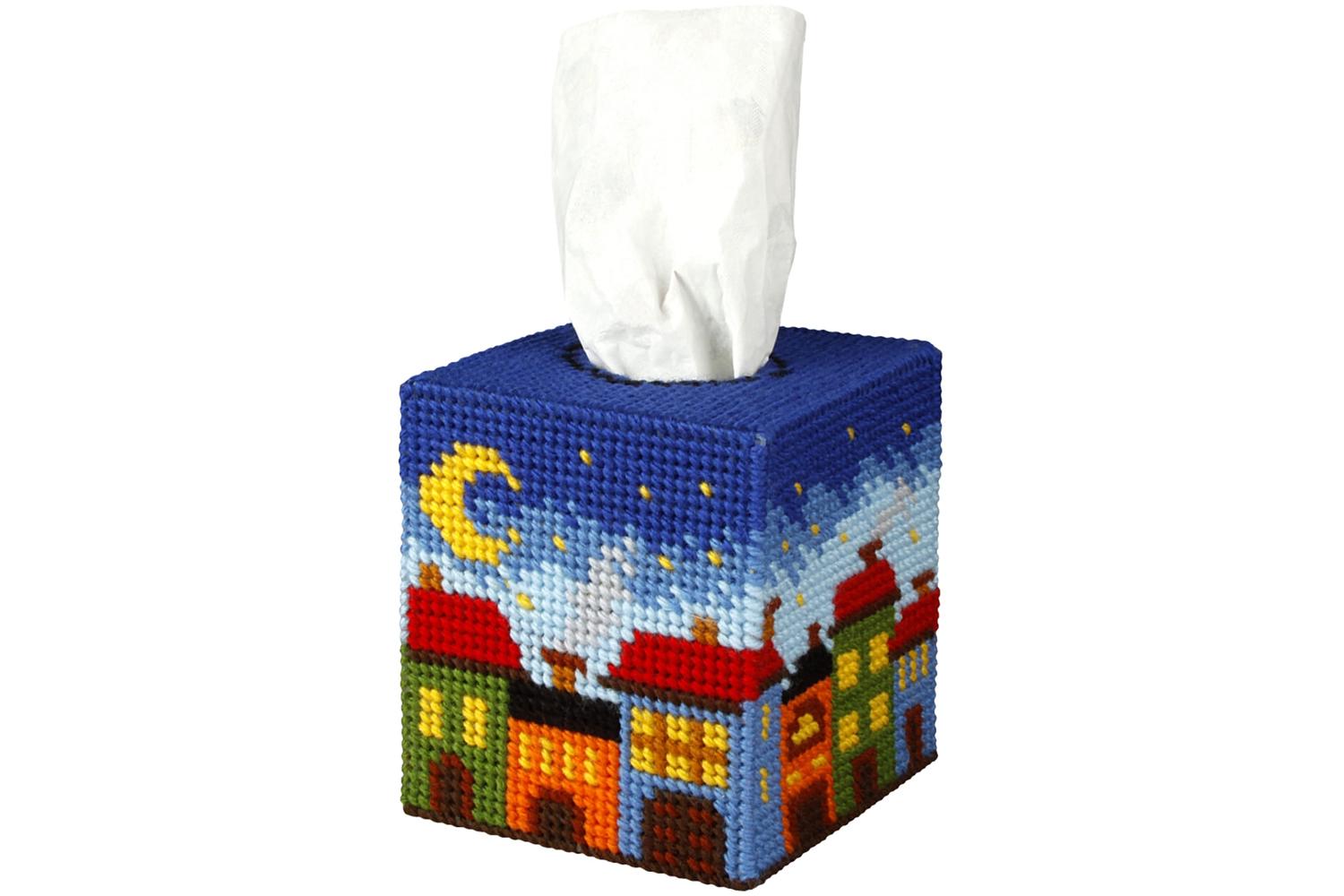 Orchidea Gro-orc.5103 - Emb Kit Tbox City - Needlepoint Kit