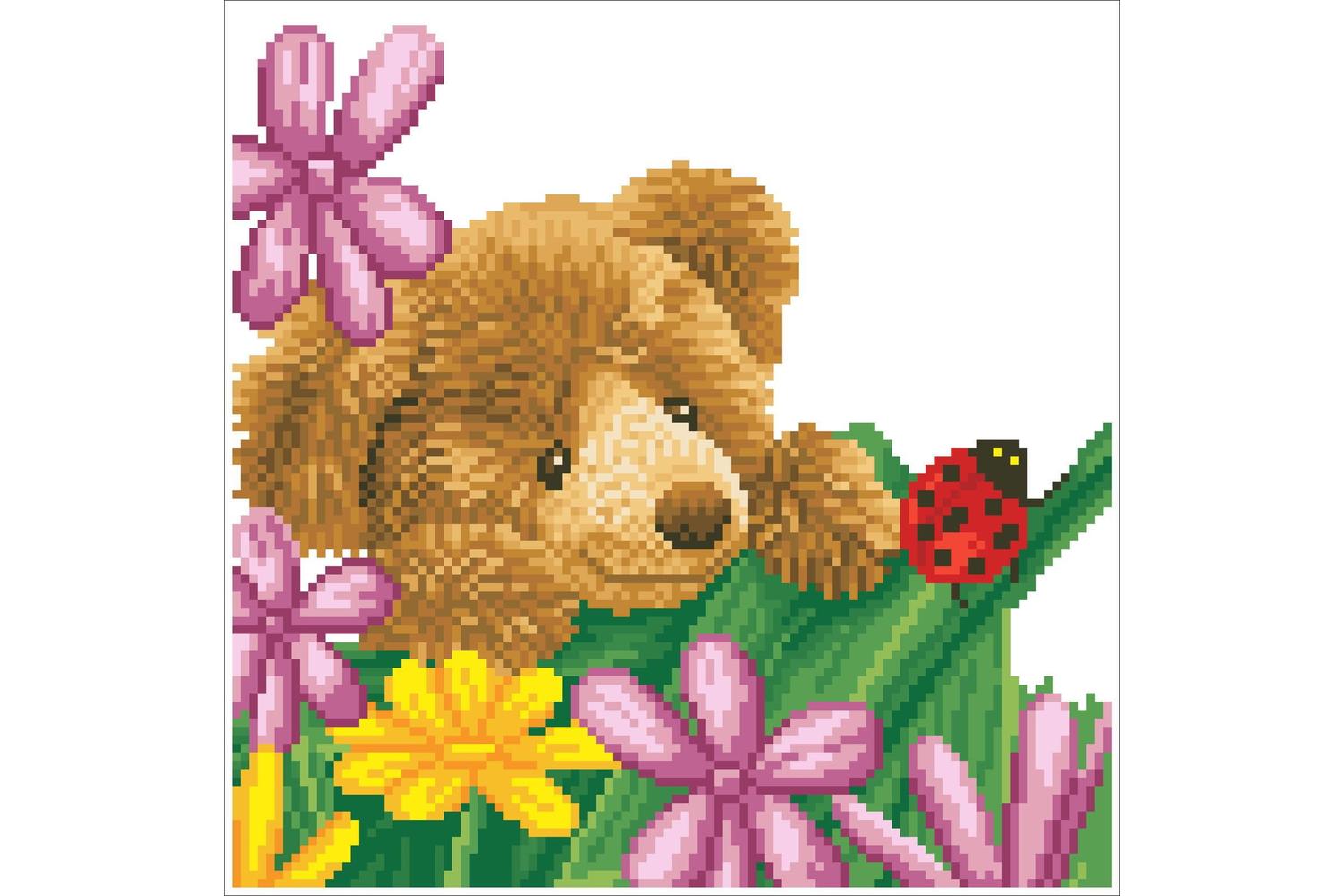 Diamond Dotz Gro-dd6.033 - Diamond Painting Kit Honey Pot Be-3