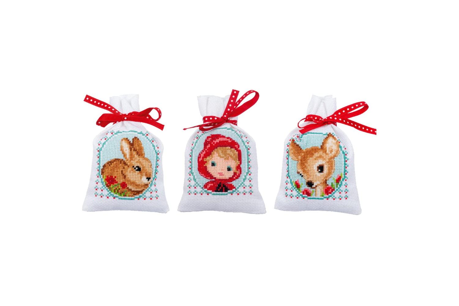 Vervaco Gro-pn-0155789 - Ppbag Pk3 Fairy Tale - Counted Cros