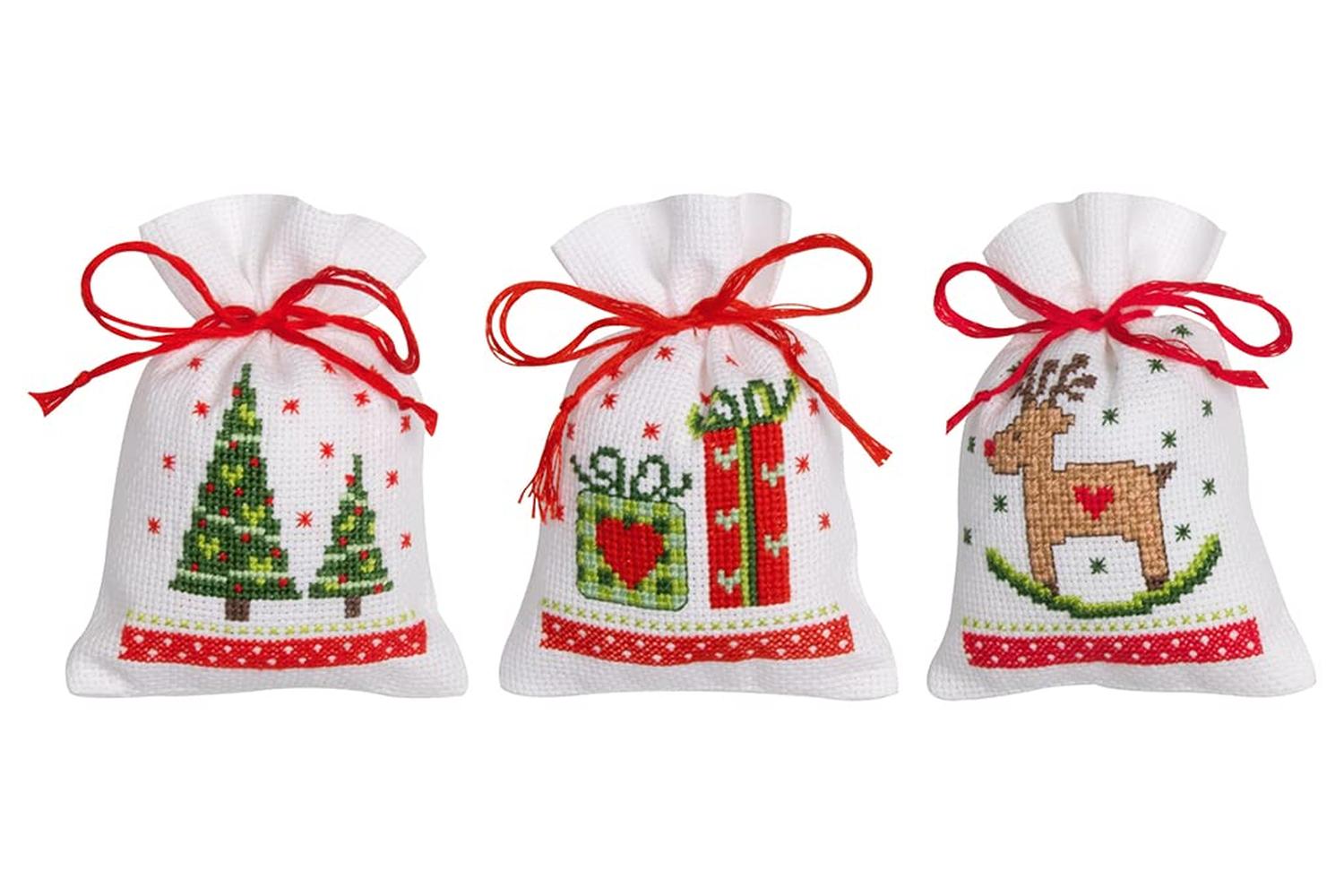 Vervaco Gro-pn-0188100 - Ppbag Pk3 Xm Figures - Counted Cros