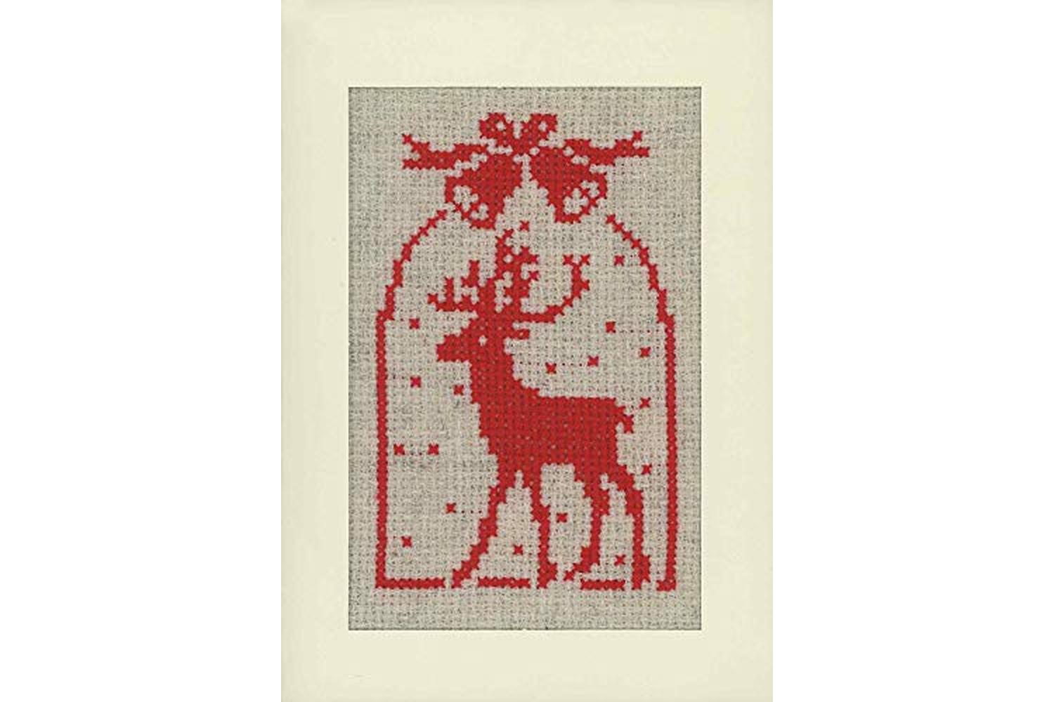 Vervaco Gro-pn-0021444 - Cards Pk3 Xmas Symbols - Counted Cr-4
