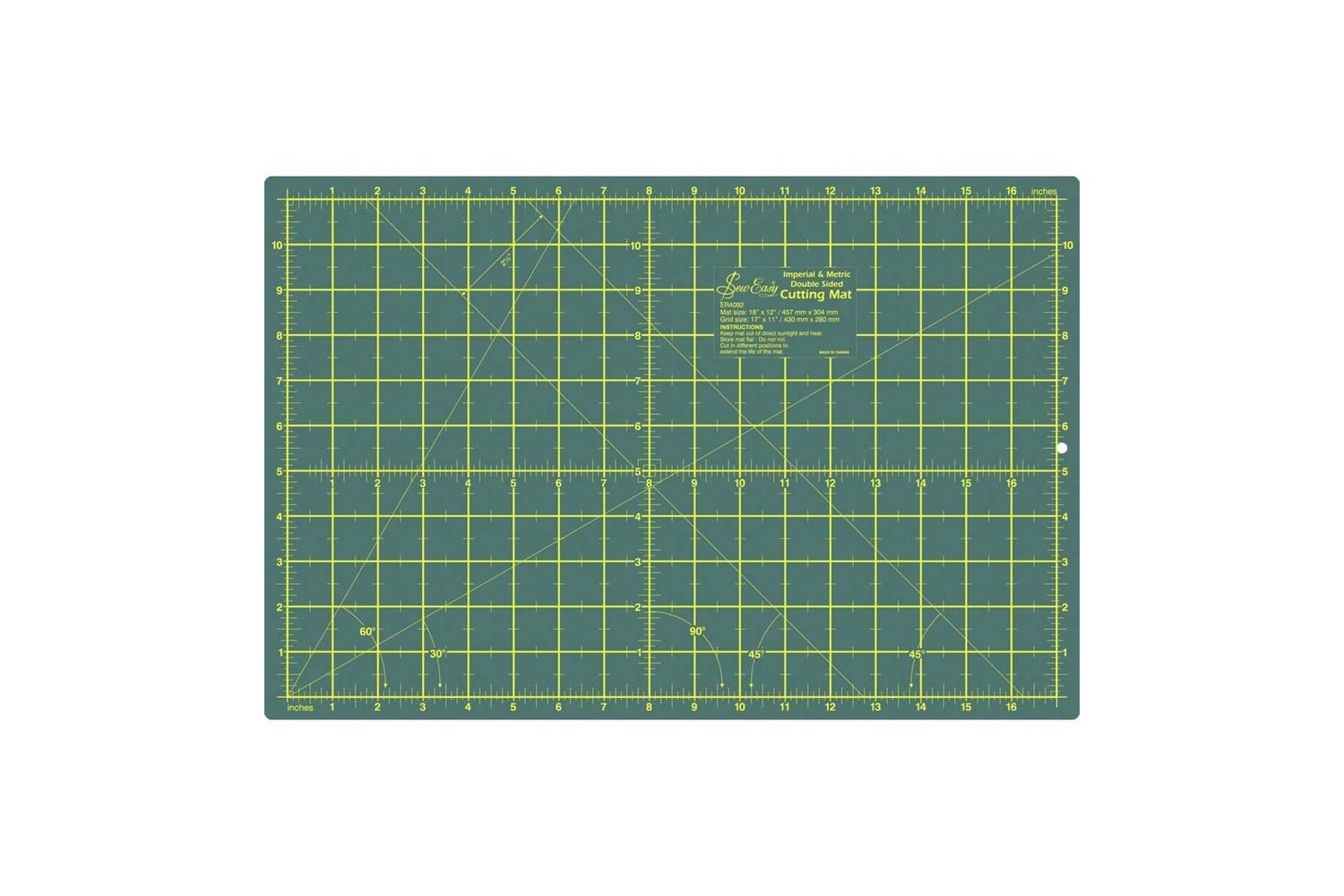 Sew Easy Gro-er4092 - Se Cutting Mat 45x30 - Cutting Mat 45