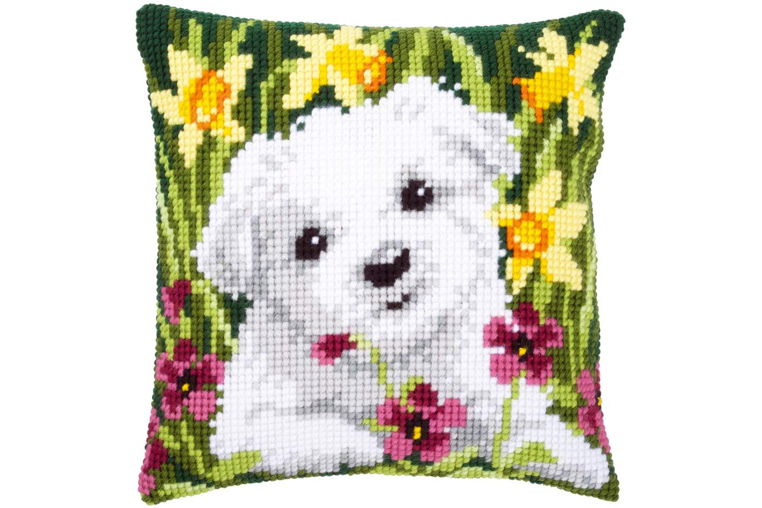 Vervaco Gro-pn-0147569 - Cushion Westie - Cross Stitch Kit C