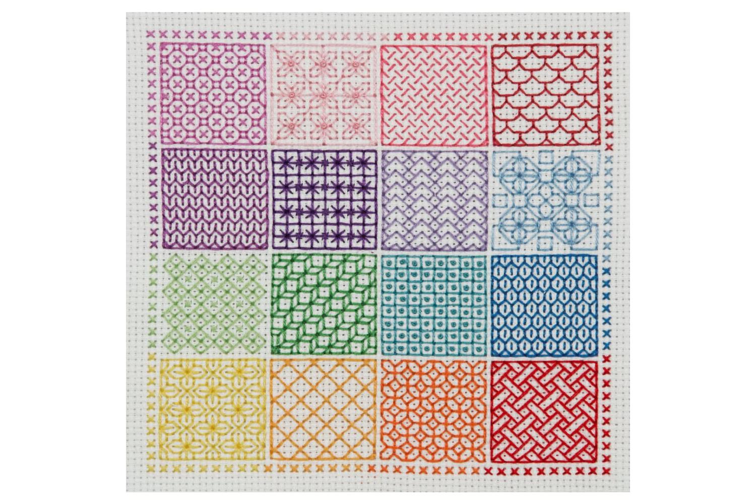 Anchor Gro-abw0009 - Blackwork Sampler - Embroidery Kit Samp