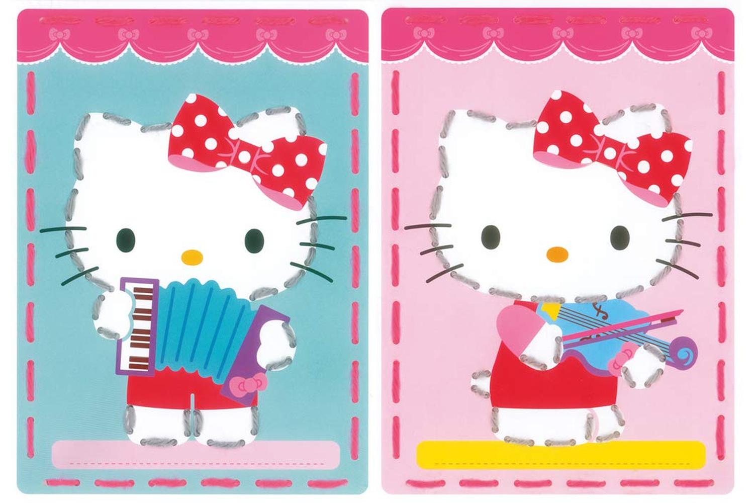 Vervaco Gro-pn-0157762 - Embroidery Kit Printed Cards Kitty