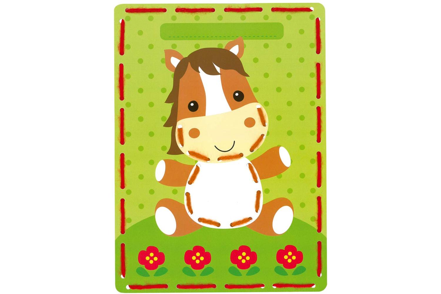 Vervaco Gro-pn-0164929 - Emb Cards Cat Pony - Embroidery Kit-3