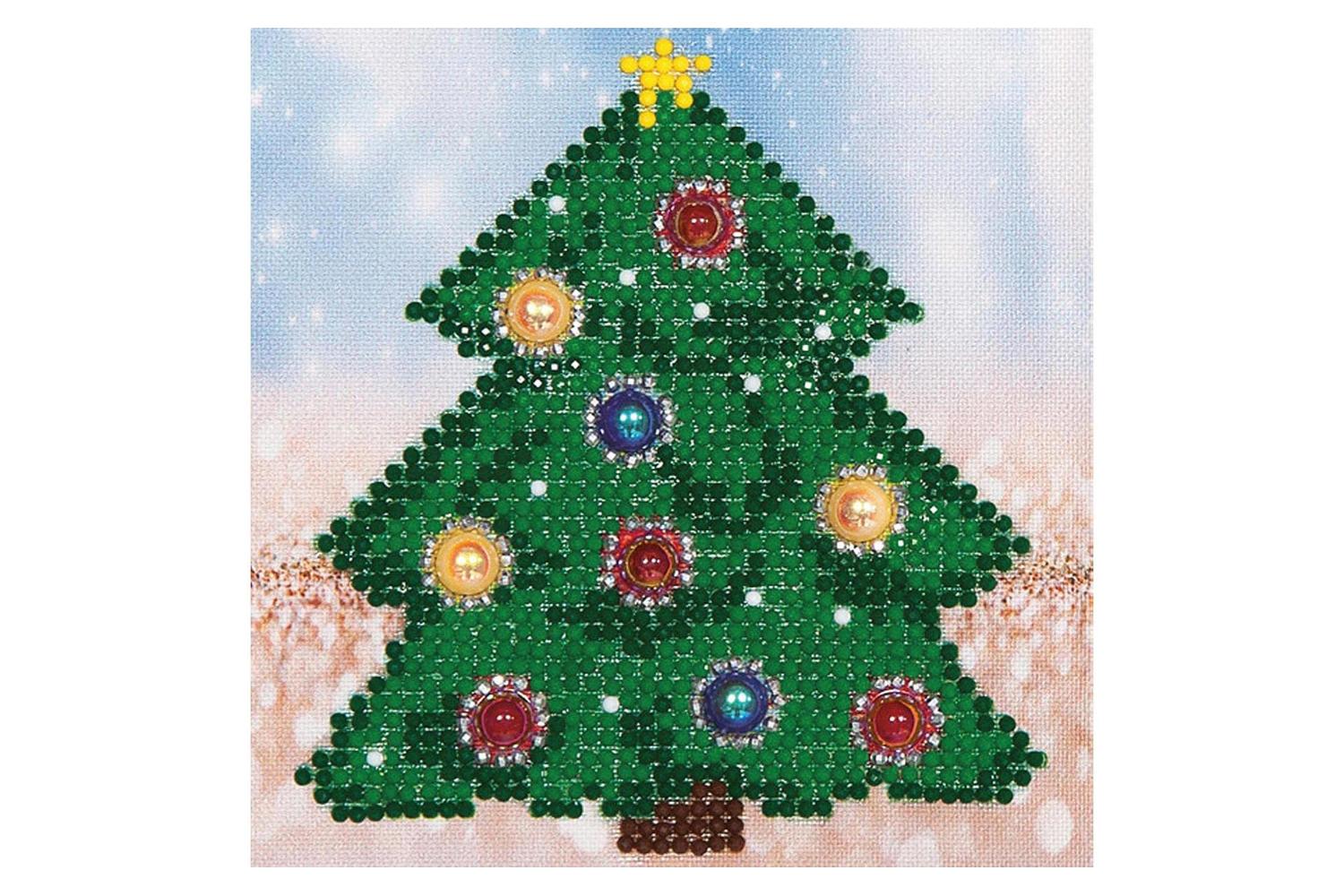Diamond Dotz Gro-dd2.036 - Xmas Tree - Diamond Painting Kit-2
