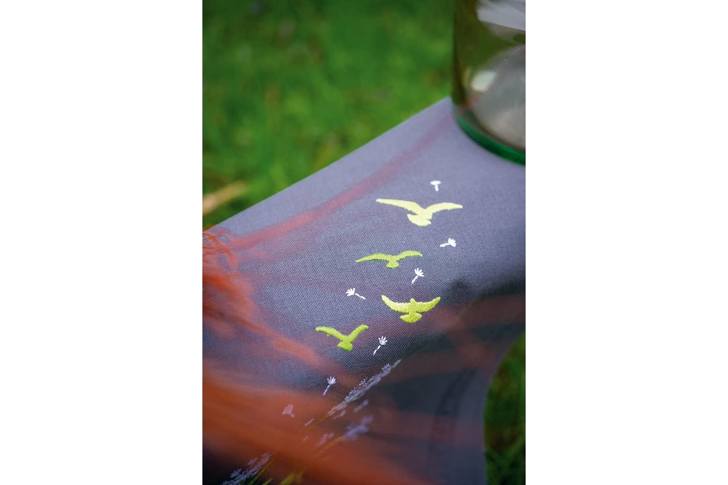 Vervaco Gro-pn-0196567 - Emb Trun Flwr Fluff - Embroidery Ki