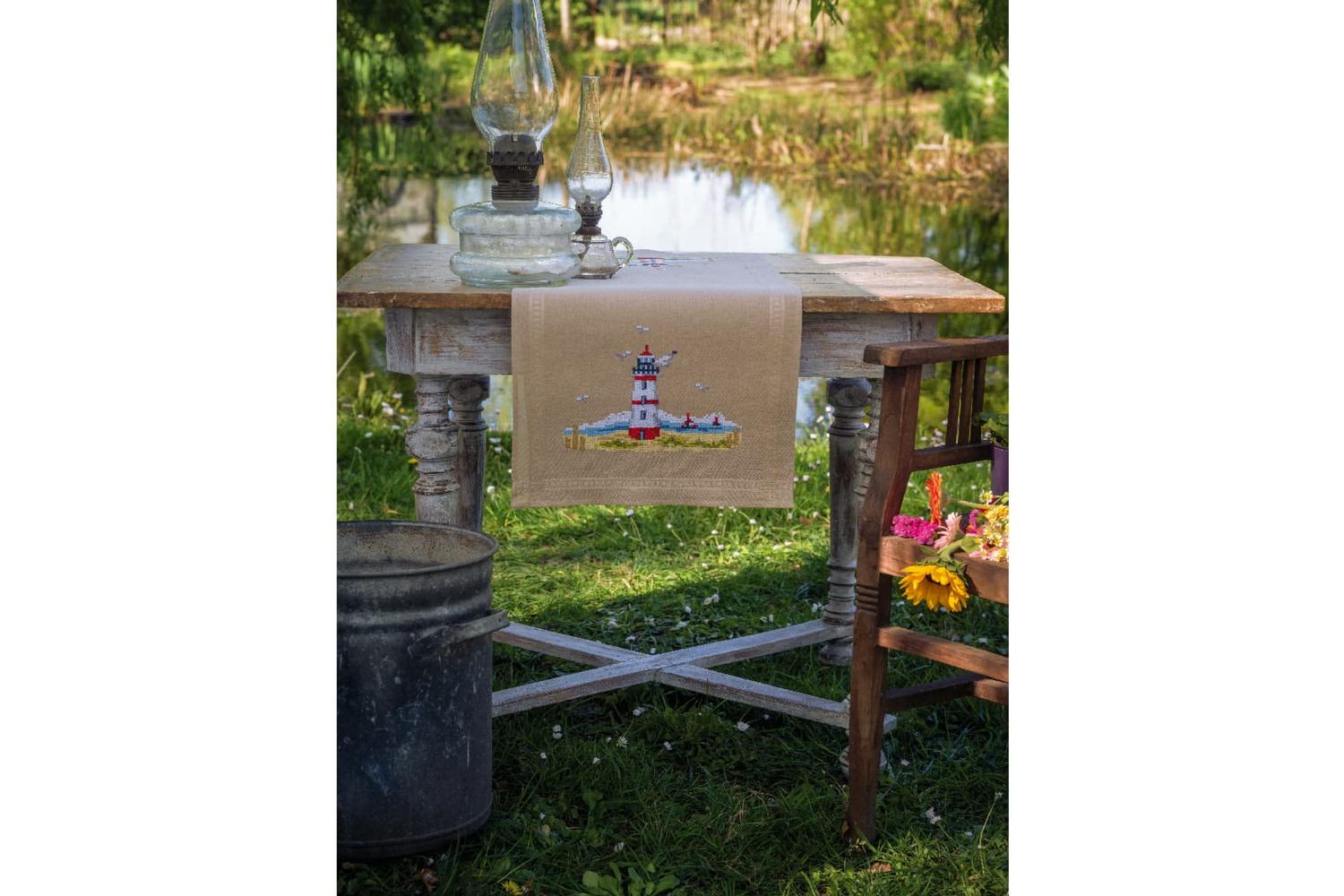 Vervaco Gro-pn-0194670 - Emb Trun Lighthouse - Embroidery Ki-2