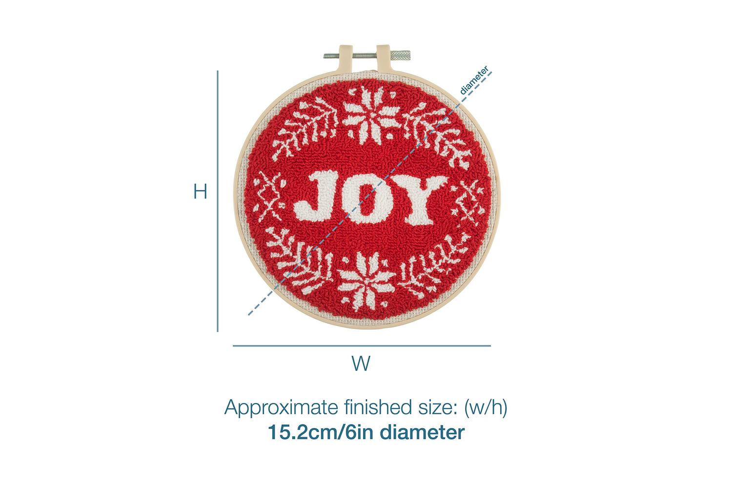 Trimits Gro-gck163 - Fls Pn Joy - Punch Needle Kit Floss And-4