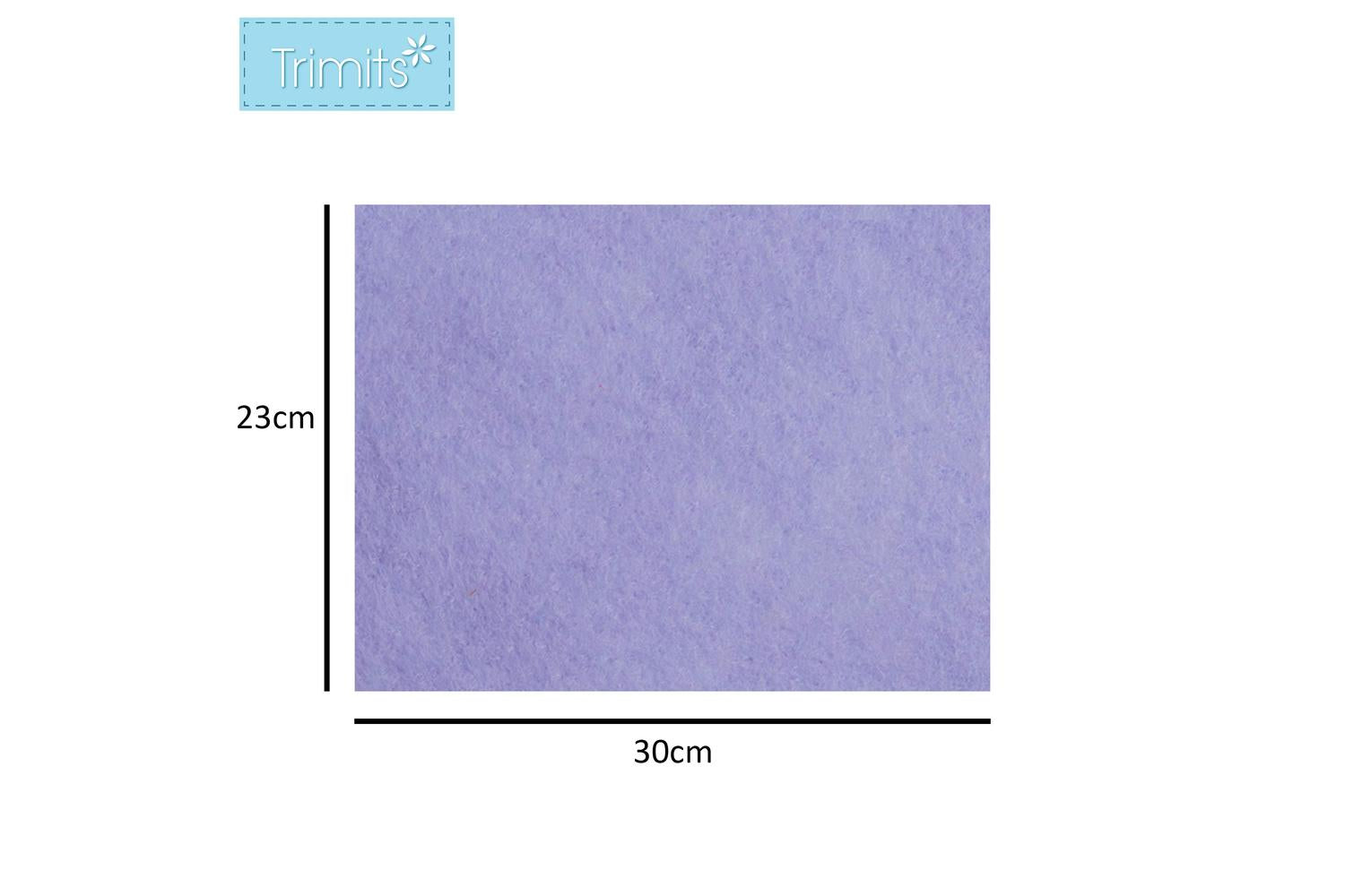 Trimits Gro-af01\25 - Afelt 23x30cm Pk10 - Felt Acrylic 23 X-3