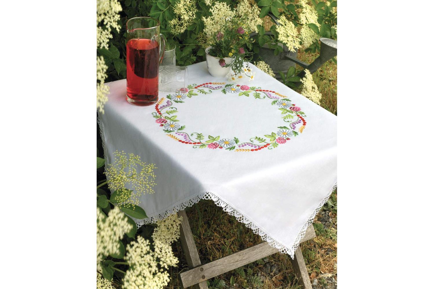 Anchor Gro-9240000\9333 - Tcloth Summer Flwrs - Embroidery K-2