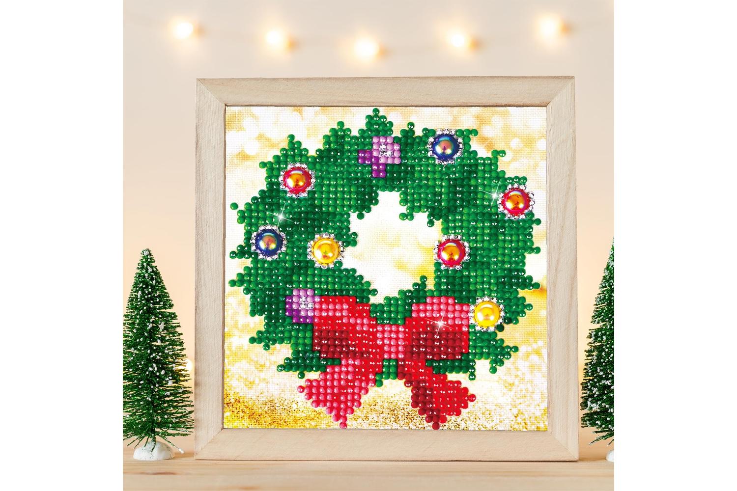 Diamond Dotz Gro-dd2.037 - Xmas Wreath - Diamond Painting Ki-4
