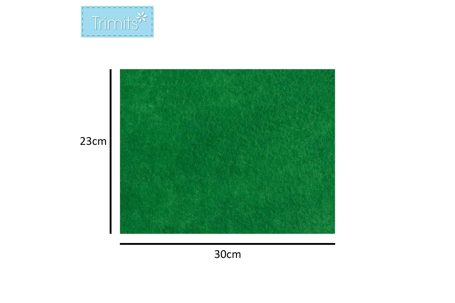 Trimits Gro-af01\14 - Afelt 23x30cm Pk10 - Felt Acrylic 23 X-3