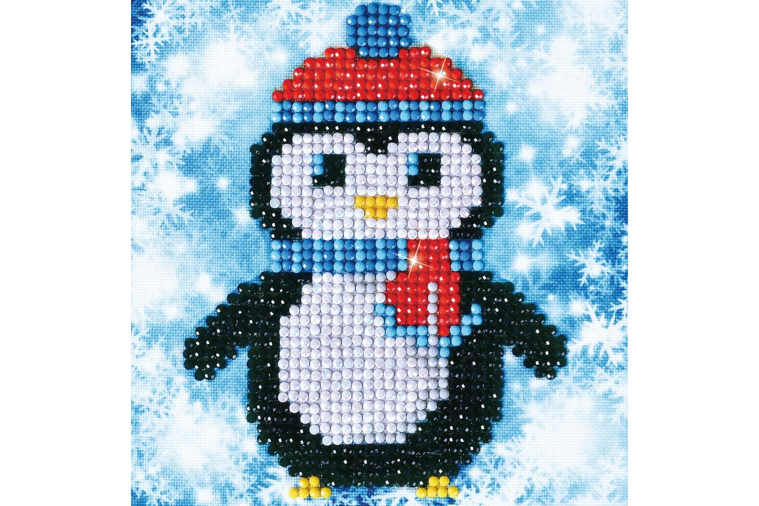 Diamond Dotz Gro-dd2.023 - Xmas Penquin - Diamond Painting K