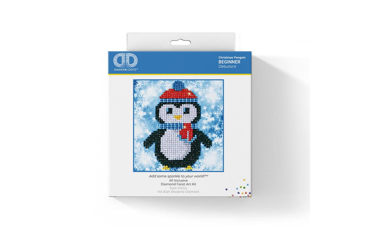 Diamond Dotz Gro-dd2.023 - Xmas Penquin - Diamond Painting K-3