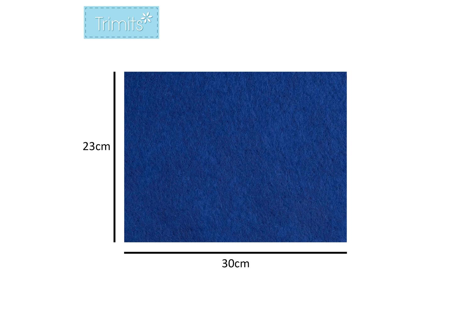 Trimits Gro-af01\45 - Afelt 23x30cm Pk10 - Felt Acrylic 23 X-3