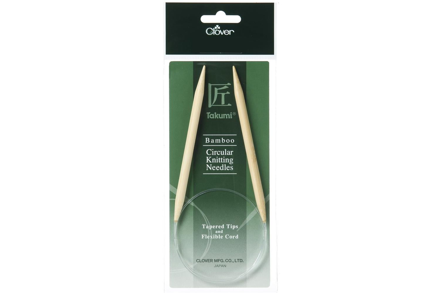 Clover Gro-cl3876 - Knitting Pins Circular Fixed Takumi Bamb