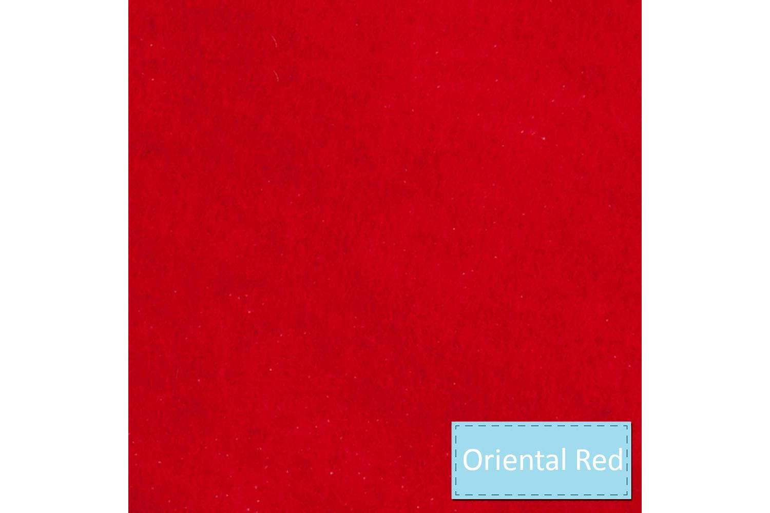 Trimits Gro-af01\19 - Felt Acrylic 30 X 23cm Oriental Red 10-4