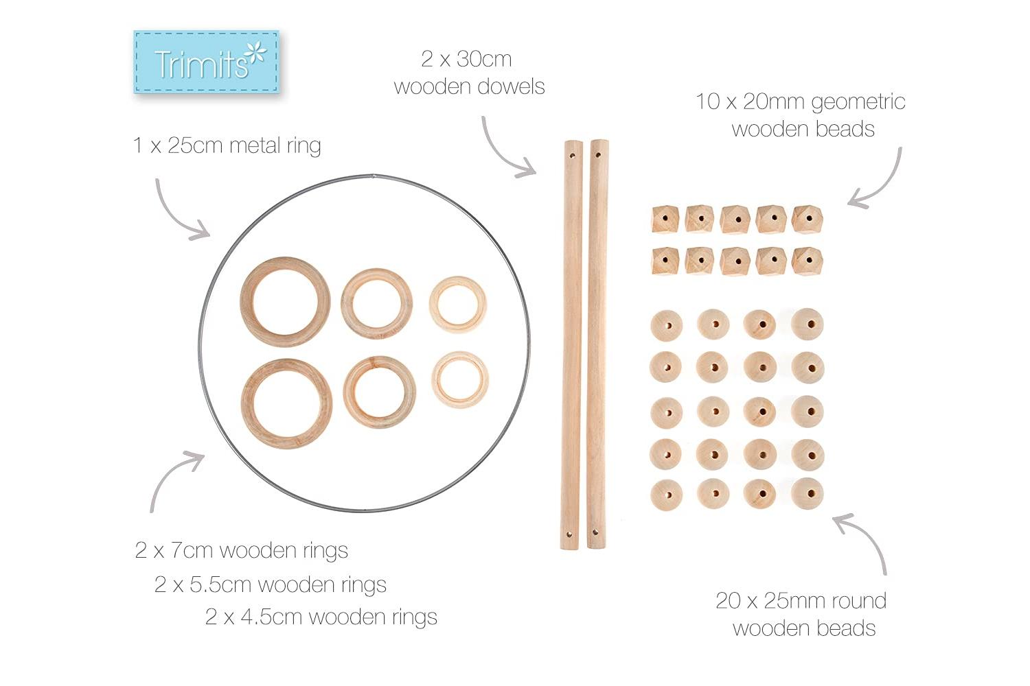 Trimits Gro-trh29 - Macrame Starter Pack - Macram Accessorie-2