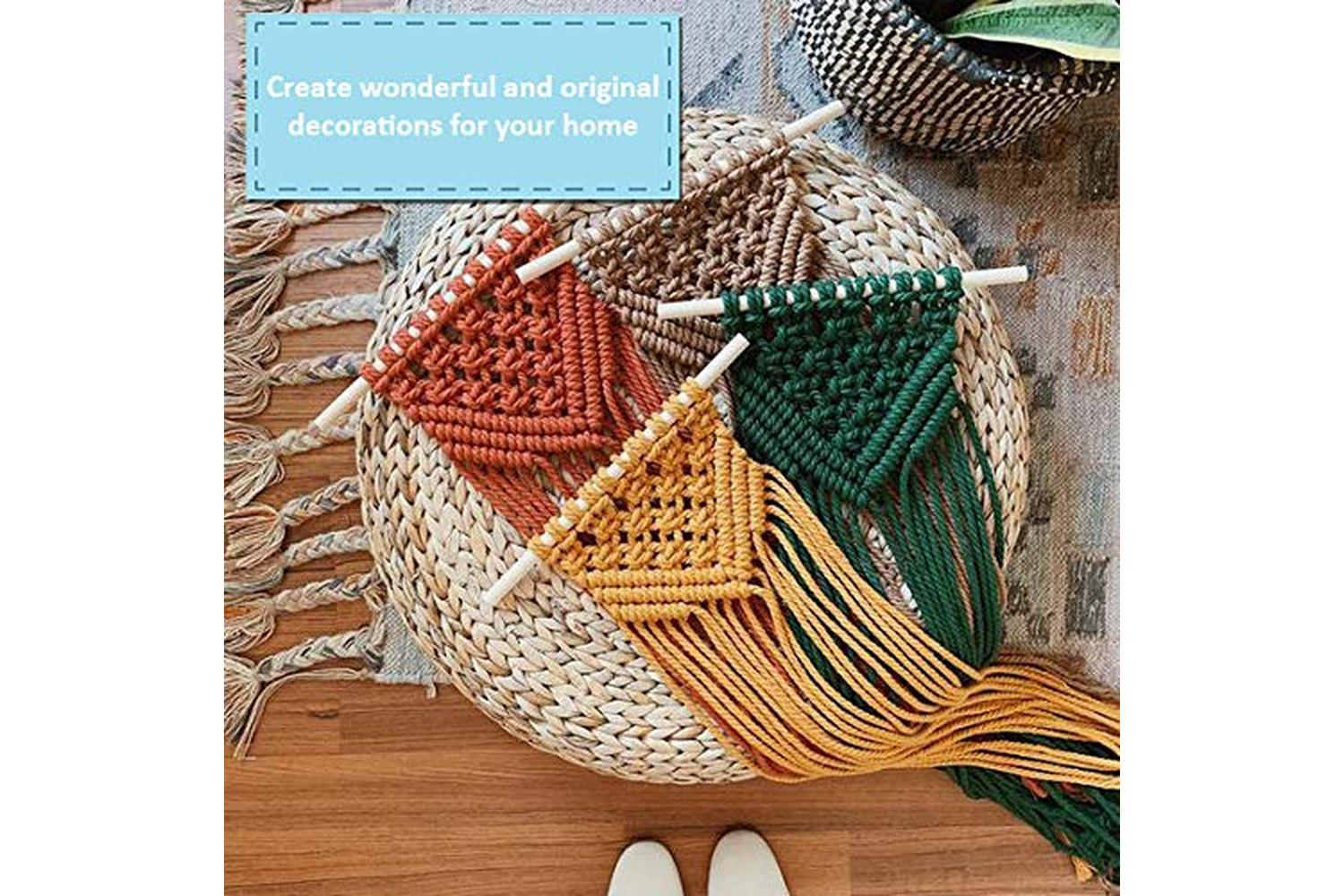 Trimits Gro-trh29 - Macrame Starter Pack - Macram Accessorie-4