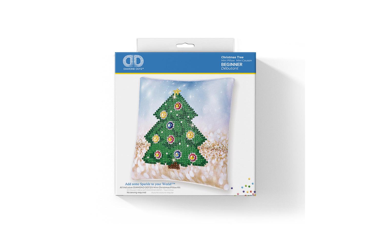 Diamond Dotz Gro-ddp2.036 - Pillow Xmas Tree - Diamond Paint-3