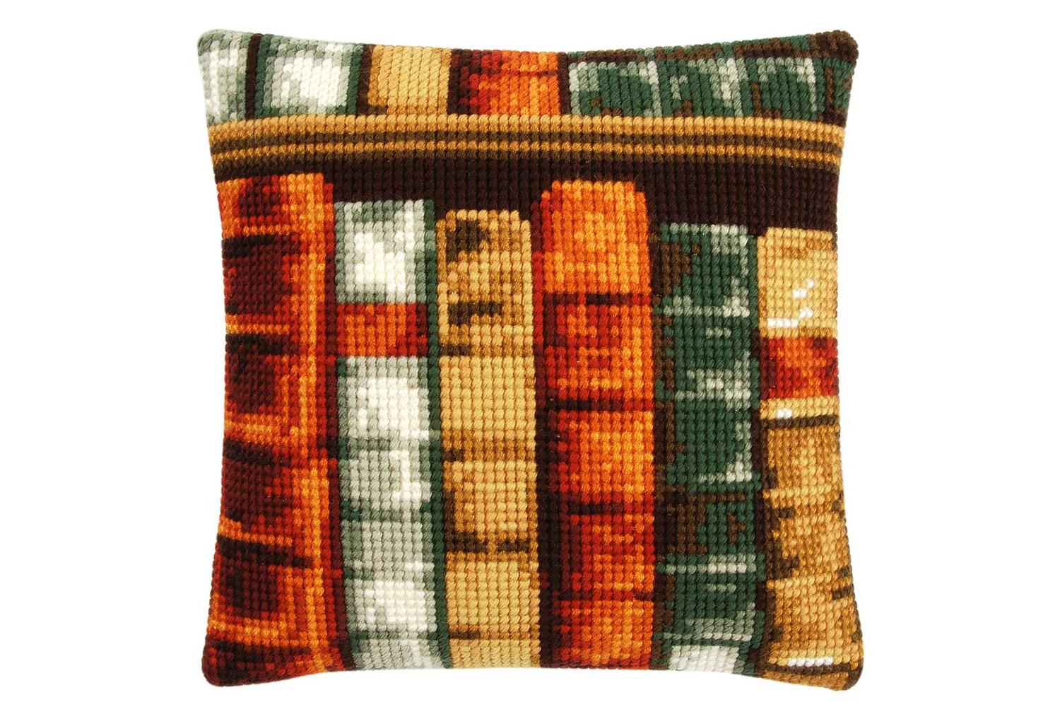 Vervaco Gro-pn-0150893 - Cushion Books - Cross Stitch Kit Cu