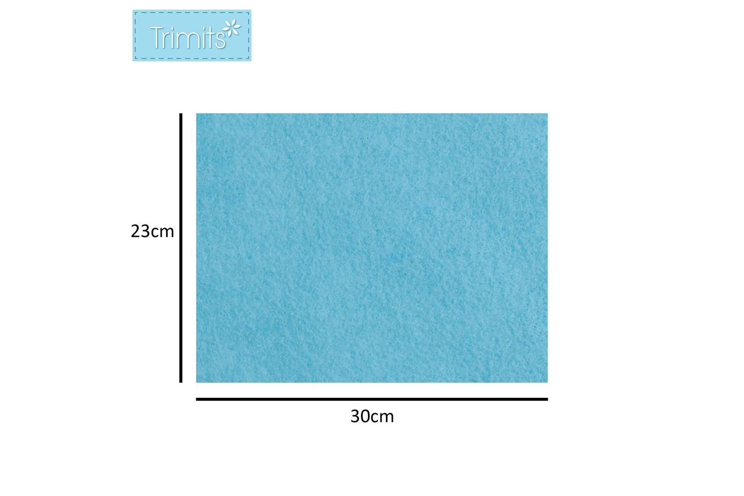 Trimits Gro-af01\10 - Afelt 23x30cm Pk10 - Felt Acrylic 23 X-3