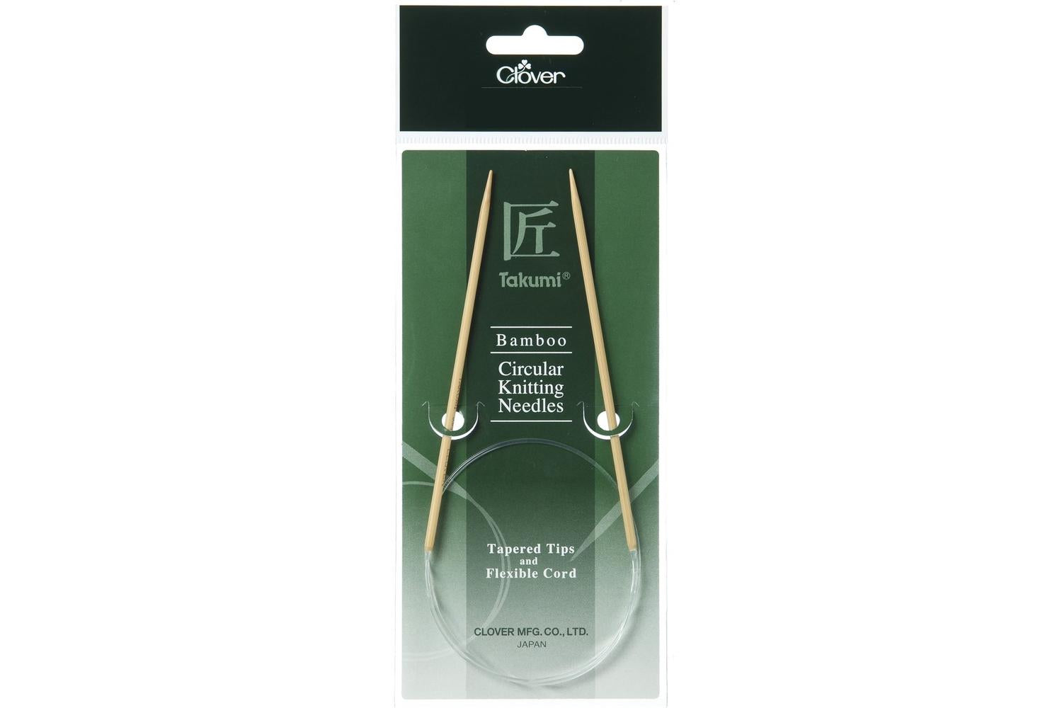 Clover Gro-cl3903 - Knitting Pins Circular Fixed Takumi Bamb