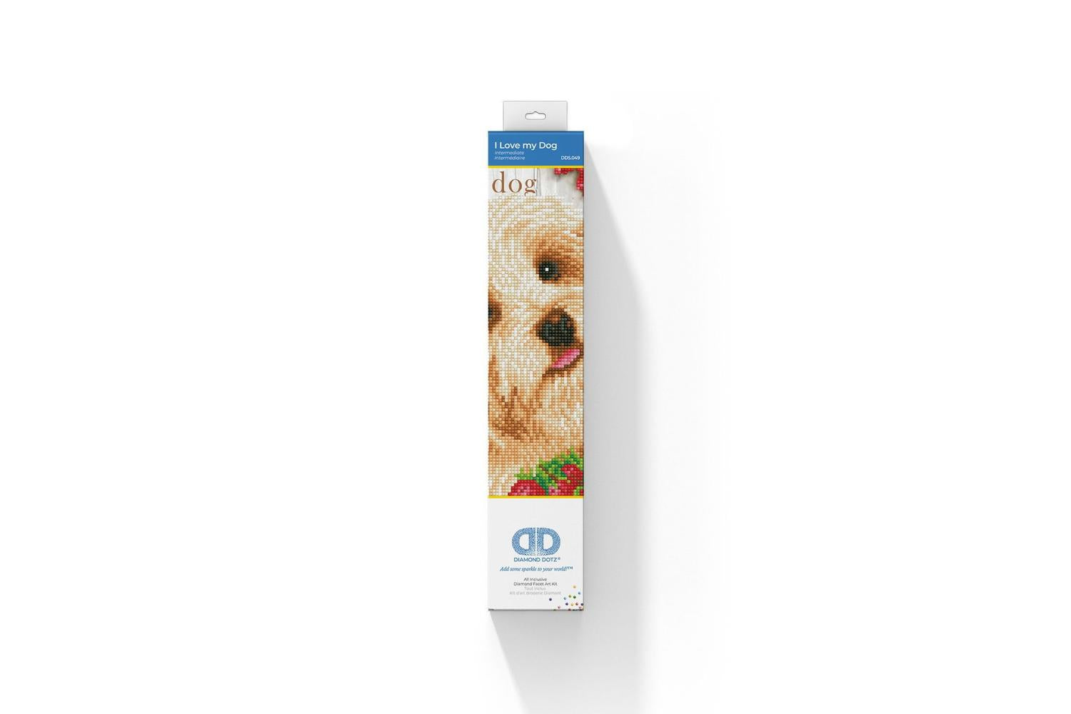 Diamond Dotz Gro-dd5.049 - I Love My Dog - Diamond Painting-2