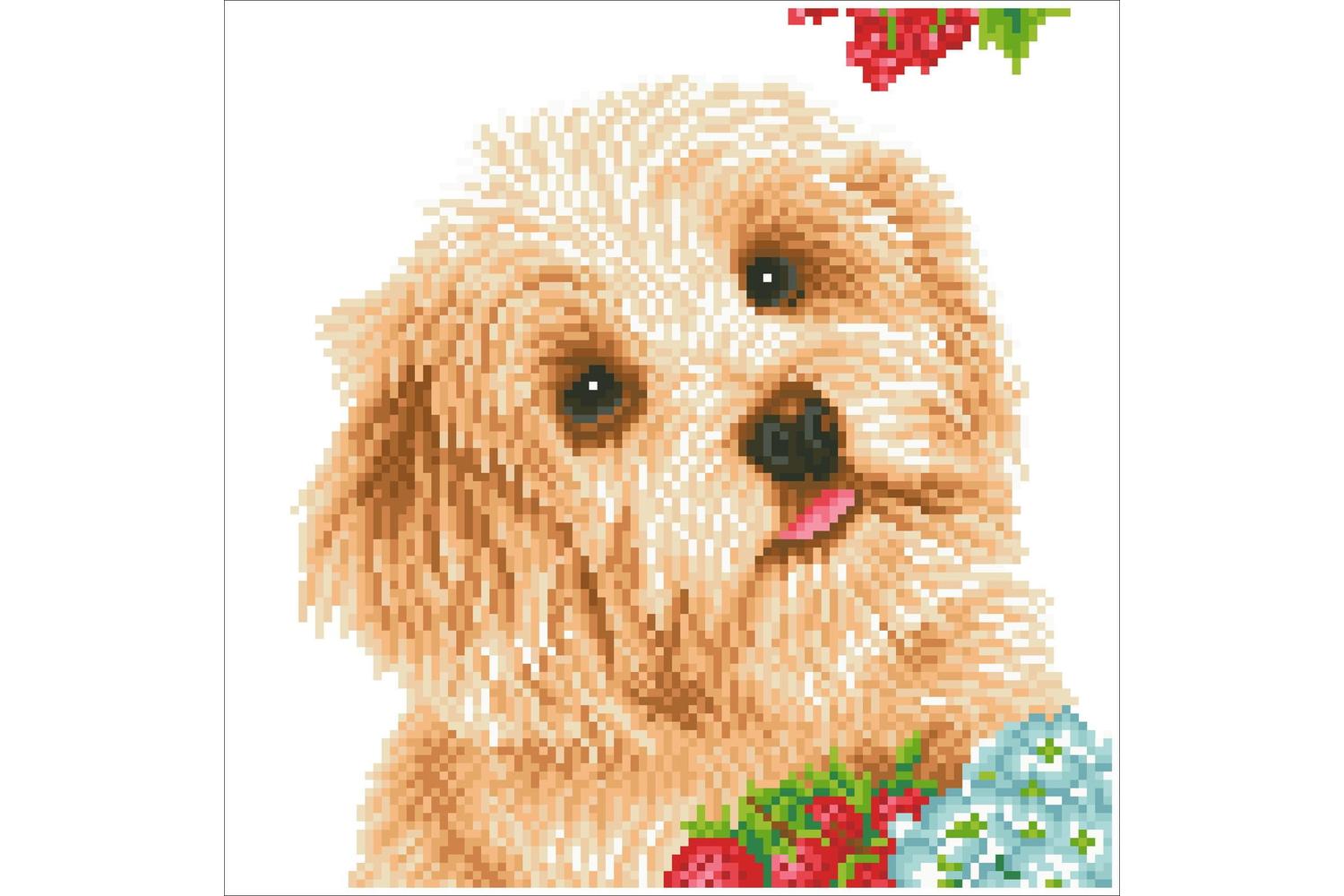 Diamond Dotz Gro-dd5.049 - I Love My Dog - Diamond Painting-3