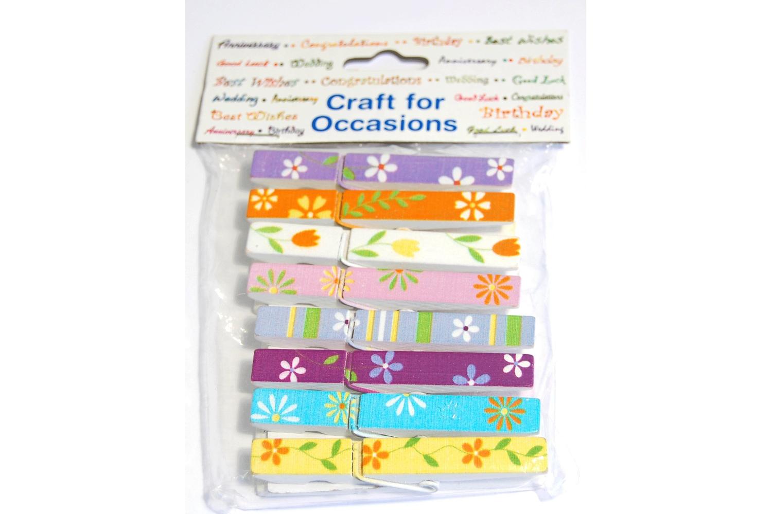 Trimits - Craft For Occasions Gro-c2211 - Flower Pegs Pk8 -
