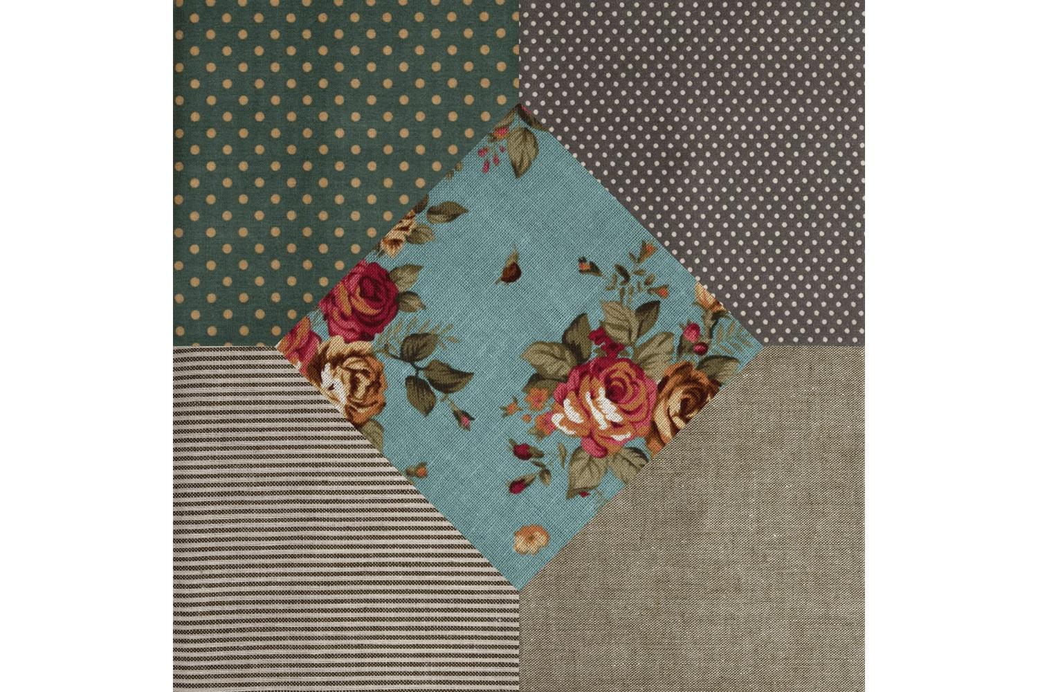 Trimits Gro-la099 - Fabric Fat Quarters Cotton Blend Fresh B-2