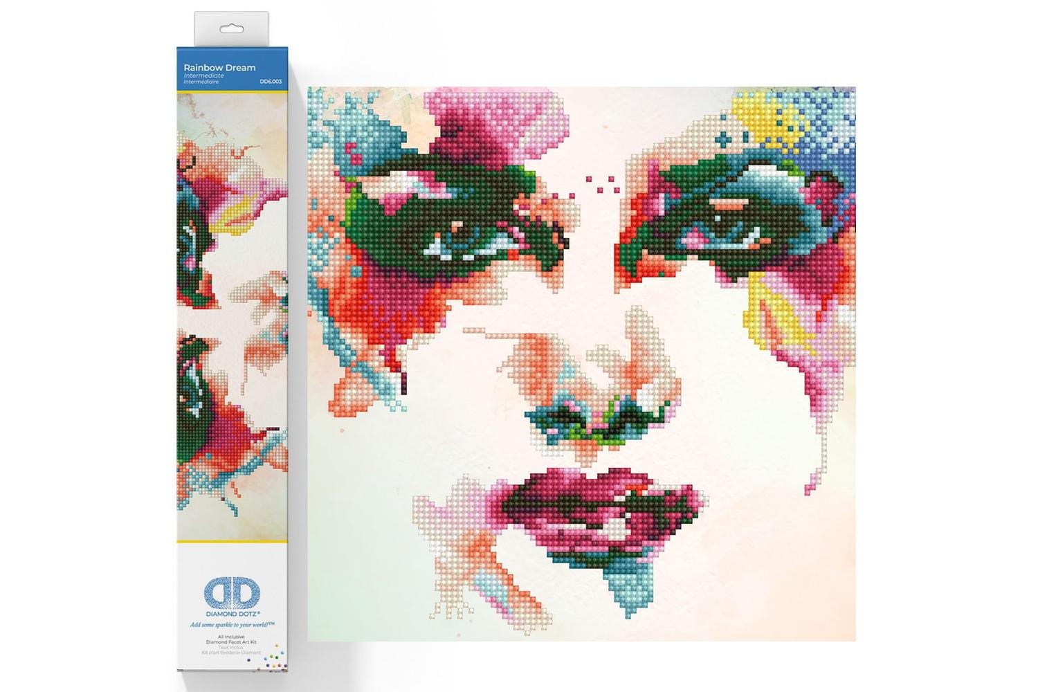 Diamond Dotz Gro-dd6.003 - Rainbow Dream - Diamond Painting