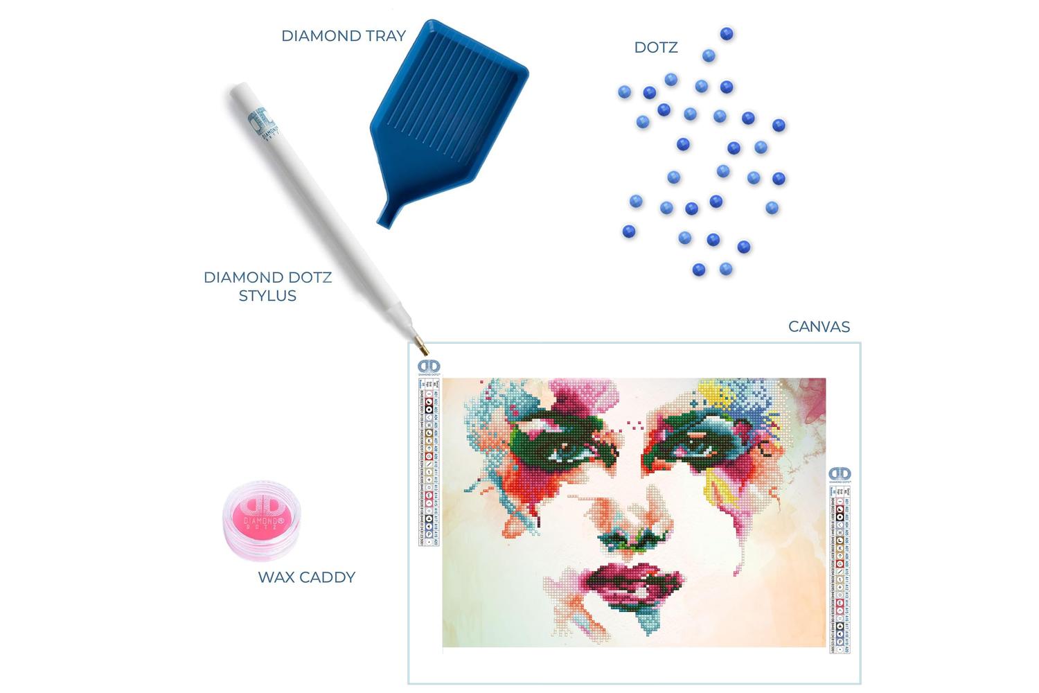 Diamond Dotz Gro-dd6.003 - Rainbow Dream - Diamond Painting-4