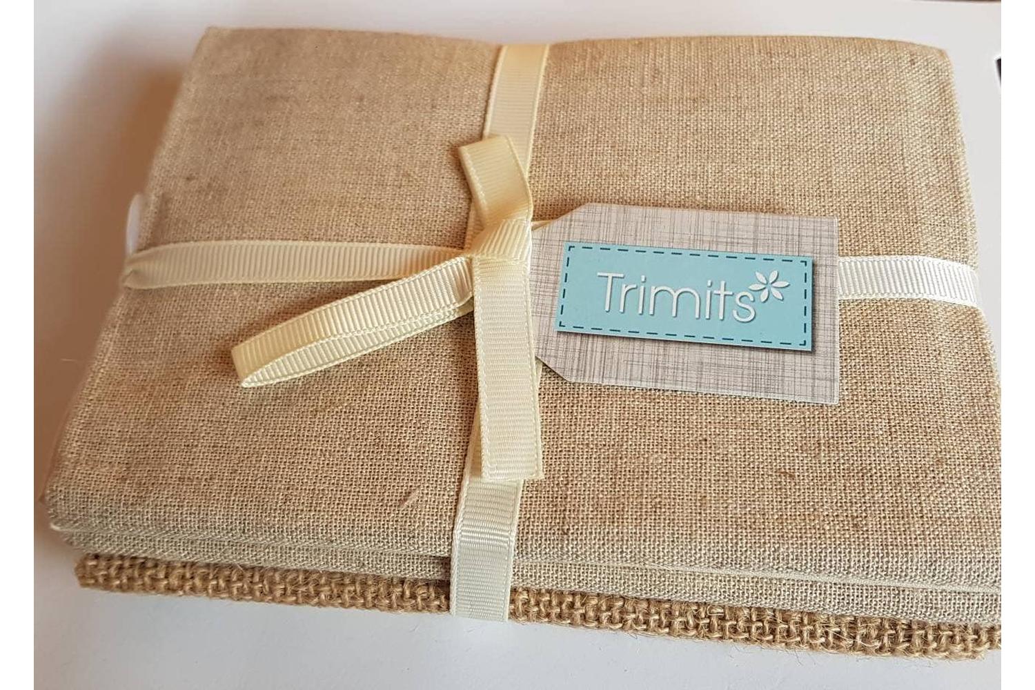 Trimits Gro-la121 - Fq Pack Natural Pk4 - Fat Quarter Pack N-4