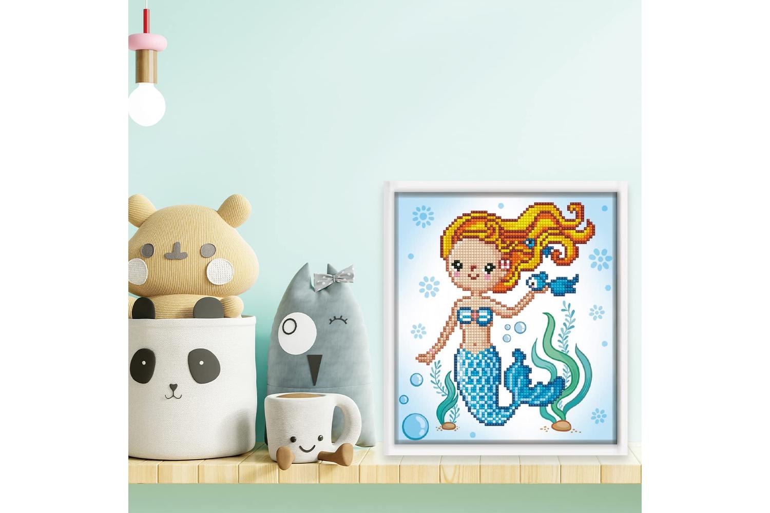 Diamond Dotz Gro-dd3.022 - Sweet Swimmer - Diamond Painting-3