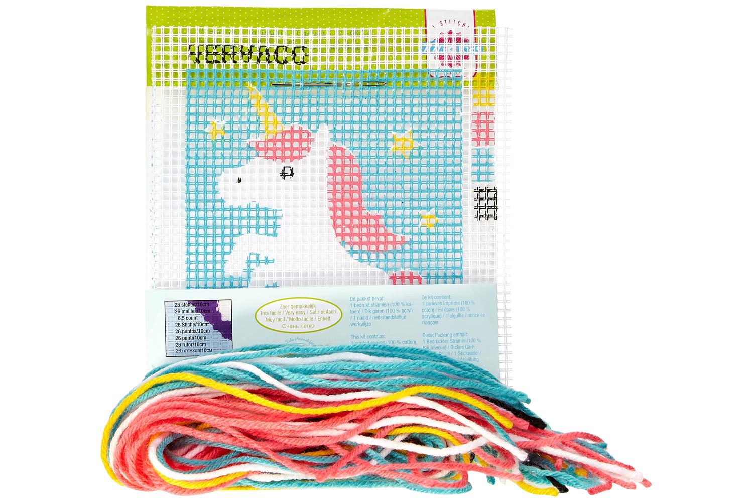 Vervaco Gro-pn-0171624 - Tkit Unicorn - Tapestry Kit Unicorn-2