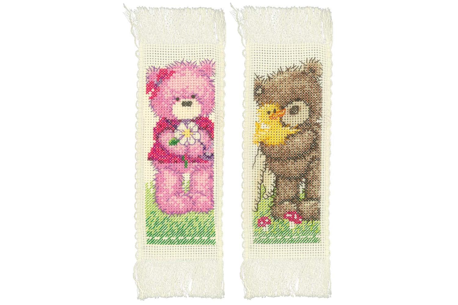 Vervaco Gro-pn-0166089 - Counted Cross Stitch Kit Bookmarks