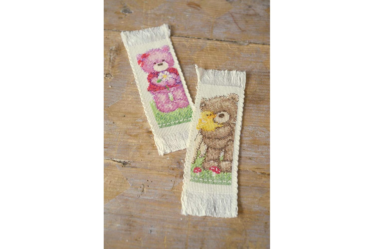 Vervaco Gro-pn-0166089 - Counted Cross Stitch Kit Bookmarks-4